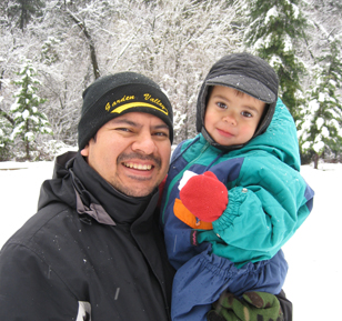 David with Micah David with Micah