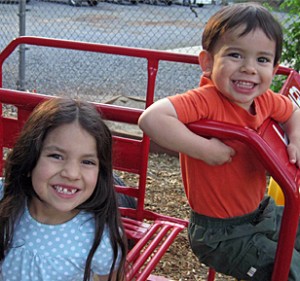 Emmie & Micah at Isaiah's game Emmie & Micah at Isaiah's game