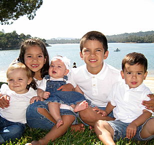 Kids at Nacimiento Lake Kids at Nacimiento Lake
